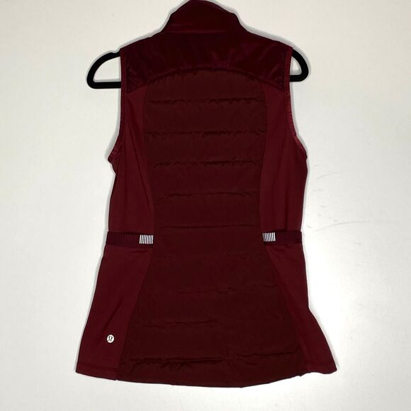 Lululemon Down For It All Vest Goose Down Puffer Jacket Women's Size 6 - Picture 2 of 11